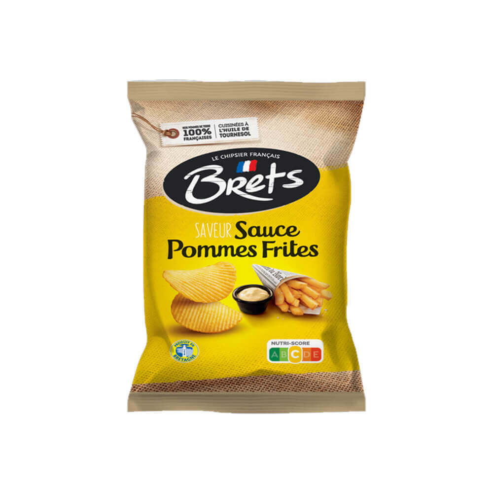 Brets French Fries Flavour Crisps 125g